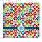 Retro Circles Microfiber Dish Rag (Personalized)