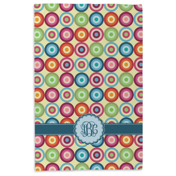 Retro Circles Microfiber Dish Towel - APPROVAL