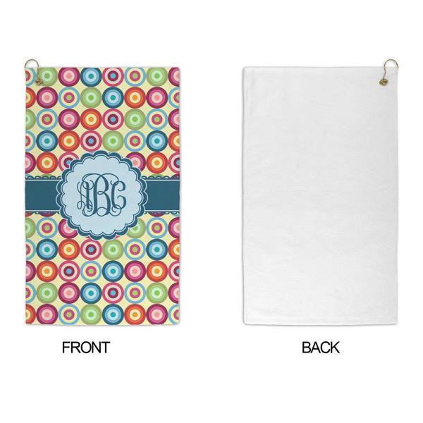 Retro Circles Microfiber Golf Towels - APPROVAL