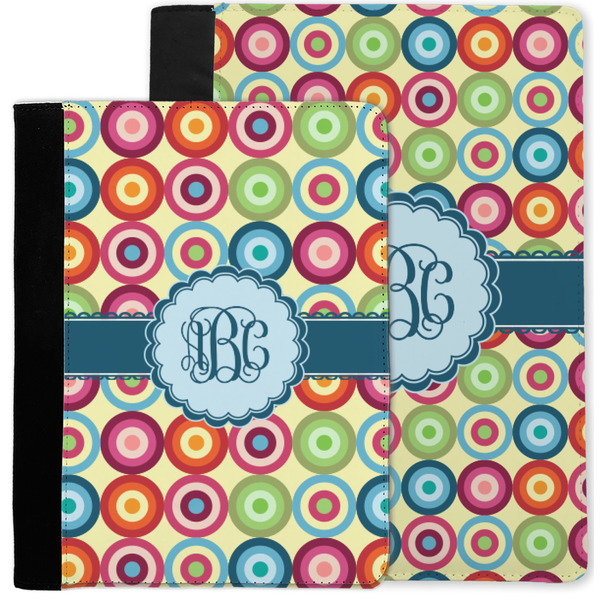 Retro Circles Notebook Padfolio - MAIN