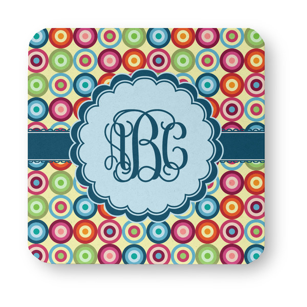 Retro Circles Paper Coasters - Approval