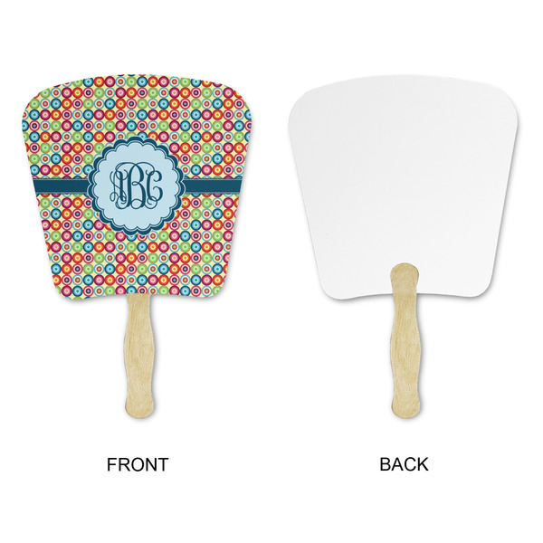 Retro Circles Paper Fans - Approval