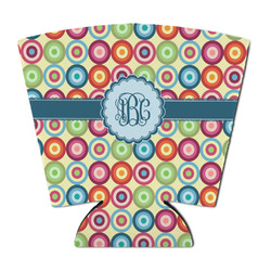 Retro Circles Party Cup Sleeve - with Bottom (Personalized)