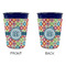 Retro Circles Party Cup Sleeves - without bottom - Approval