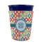 Retro Circles Party Cup Sleeves - without bottom - FRONT (on cup)
