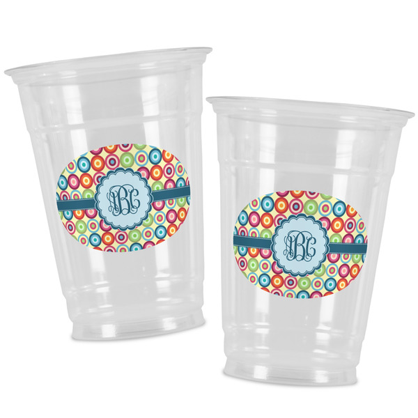 Retro Circles Party Cups - 16oz - Alt View