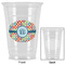 Retro Circles Party Cups - 16oz - Approval