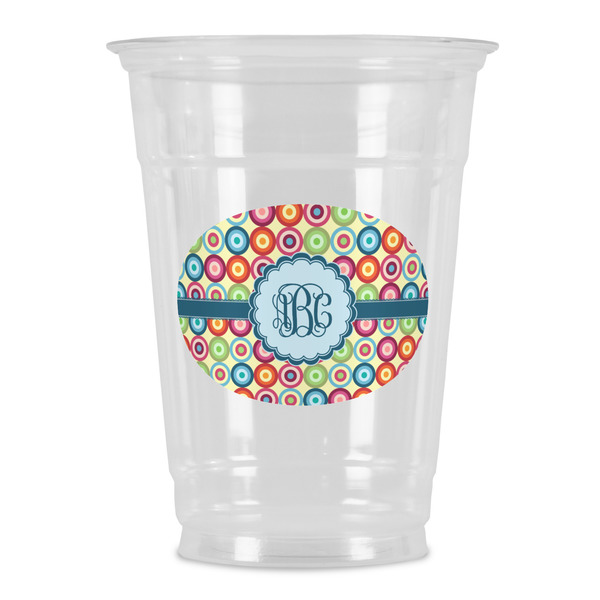 Custom Retro Circles Party Cups - 16oz (Personalized)