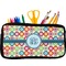 Retro Circles Neoprene Pencil Case (Personalized)