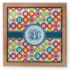 Retro Circles Pet Urn w/ Monogram