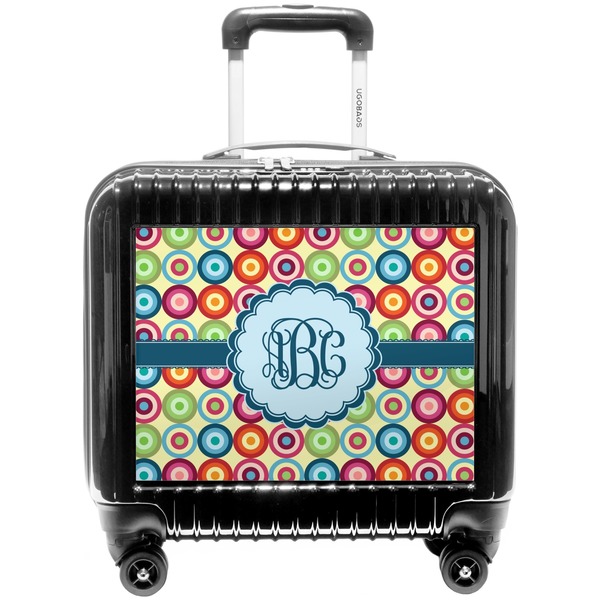 Custom Retro Circles Pilot / Flight Suitcase (Personalized)