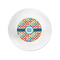 Retro Circles Plastic Party Appetizer & Dessert Plates - Approval