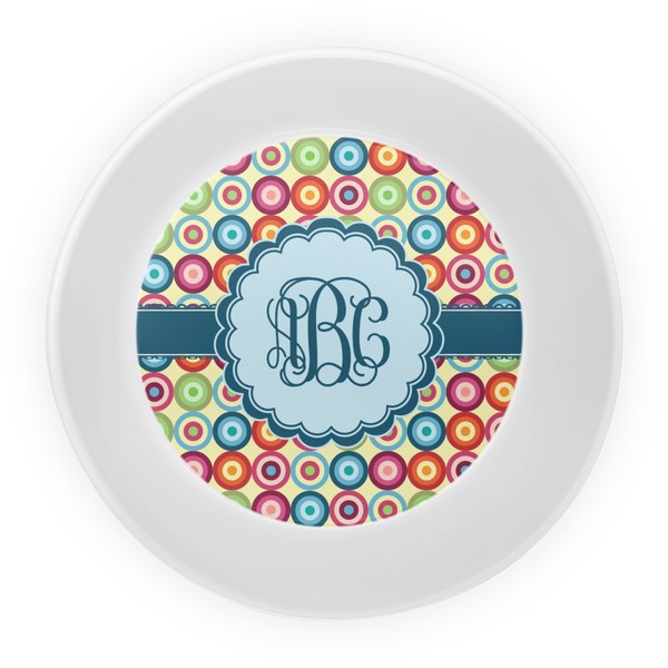 Retro Circles Melamine Bowl - Center