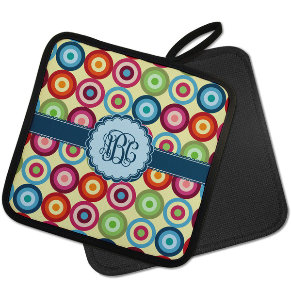 Retro Circles Pot Holders - PARENT MAIN