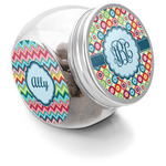 Retro Circles Puppy Treat Jar (Personalized)