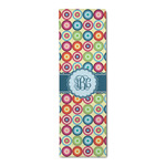 Retro Circles Runner Rug - 3.66'x8' (Personalized)