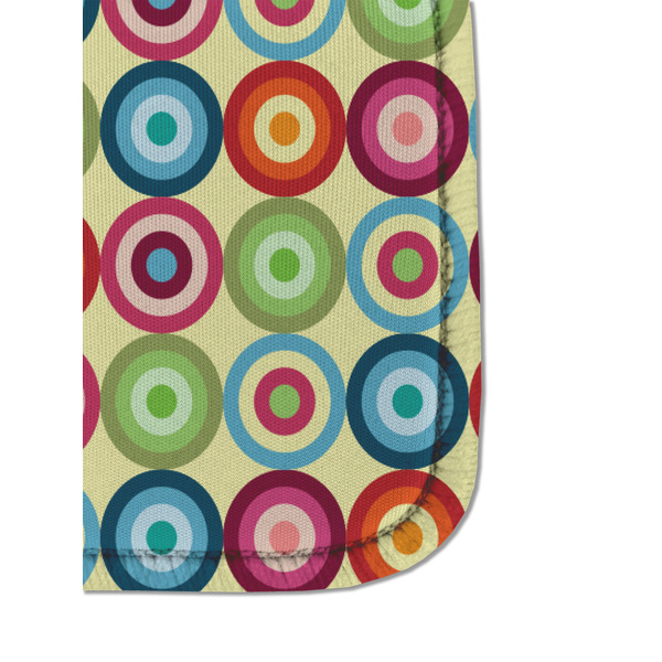 Retro Circles Sanitizer Holder Keychain - Detail