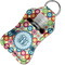 Retro Circles Sanitizer Holder Keychain - Small in Case