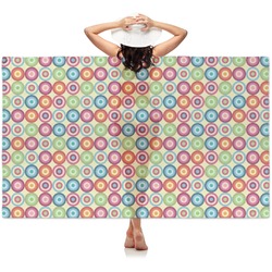 Retro Circles Sheer Sarong