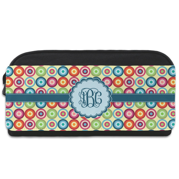 Custom Retro Circles Shoe Bag (Personalized)