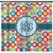 Retro Circles Shower Curtain - 71" x 74" (Personalized)