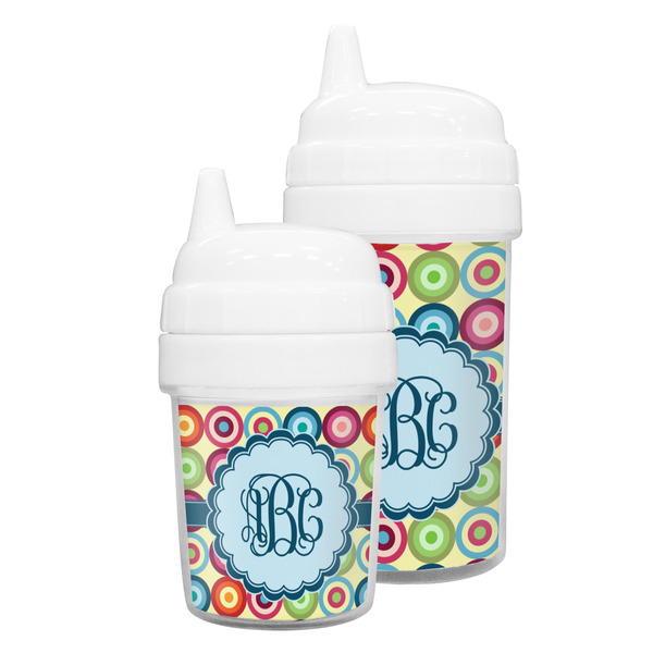 Retro Circles Sippy Cups