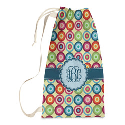 Retro Circles Laundry Bags - Small (Personalized)