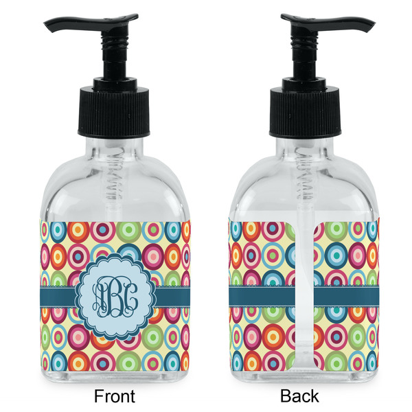 Retro Circles Glass Soap/Lotion Dispenser - Approval