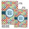 Retro Circles Soft Cover Journal - Compare