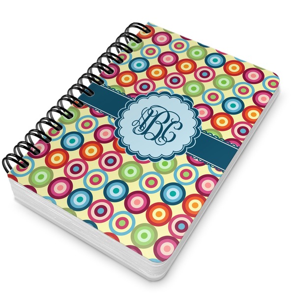 Retro Circles Spiral Journal 5 x 7 - Main
