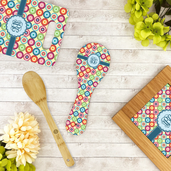 Retro Circles Spoon Rest Trivet - LIFESTYLE