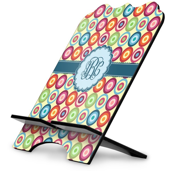 Custom Retro Circles Stylized Tablet Stand (Personalized)