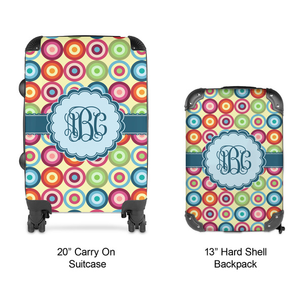Retro Circles Suitcase Set 4 - APPROVAL
