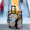 Retro Circles Suitcase Set 4 - IN CONTEXT