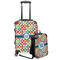 Retro Circles Suitcase Set 4 - MAIN
