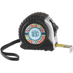 Retro Circles Tape Measure (Personalized)