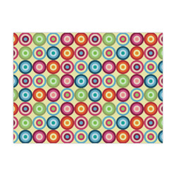 Retro Circles Large Tissue Papers Sheets - Heavyweight