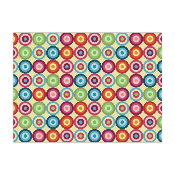 Custom Retro Circles Large Tissue Papers Sheets - Heavyweight