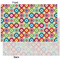 Retro Circles Tissue Paper - Heavyweight - XL - Front & Back