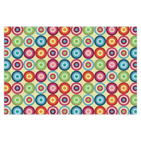 Custom Retro Circles X-Large Tissue Papers Sheets - Heavyweight