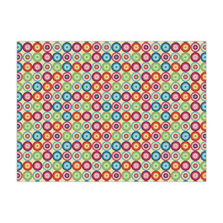 Retro Circles Large Tissue Papers Sheets - Lightweight