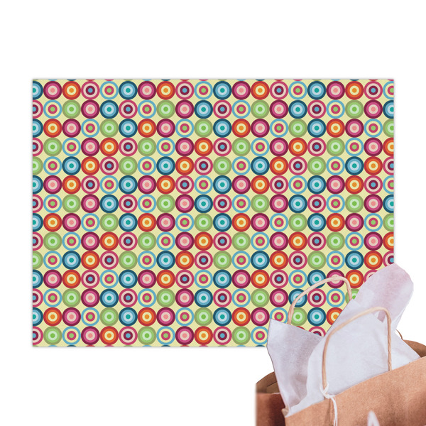 Retro Circles Tissue Paper Sheets - Main