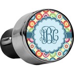 Retro Circles USB Car Charger (Personalized)