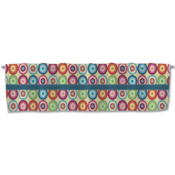 Retro Circles Valance - Front