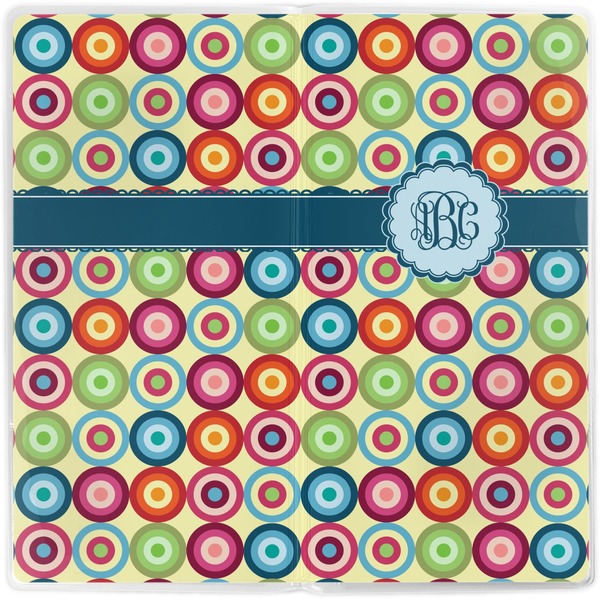 Retro Circles Vinyl Document Wallet - Apvl