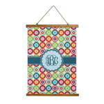 Retro Circles Wall Hanging Tapestry (Personalized)