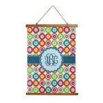 Retro Circles Wall Hanging Tapestry (Personalized)