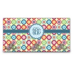 Retro Circles Wall Mounted Coat Rack (Personalized)