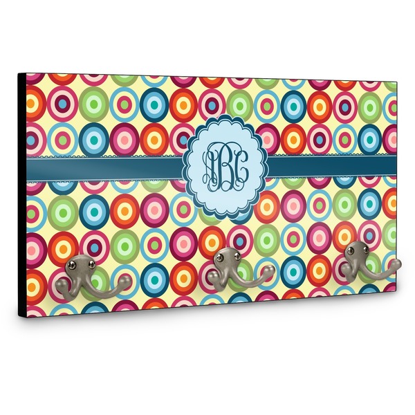 Retro Circles Coat Hanger Main