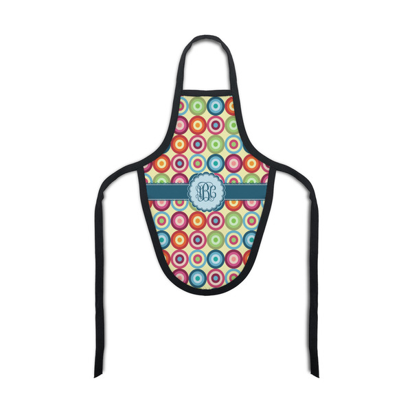 Custom Retro Circles Bottle Apron (Personalized)